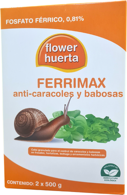 Ferrimax Anti Caracoles y Babosas Ecologico 2x500 gr